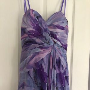 Purple prom dress